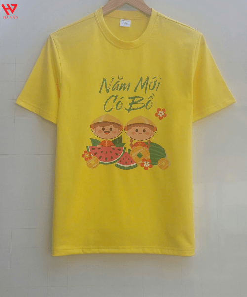 áo thun tết năm mới có bồ