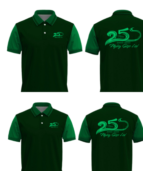 mẫu áo đồng phục họp lớp 2025