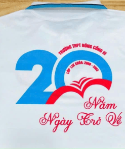 mẫu áo phông đồng phục họp lớp