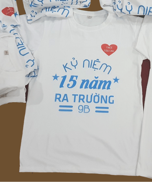 may đồng phục họp lớp ngày xưa