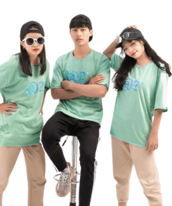 áo lớp cổ tròn phom rộng