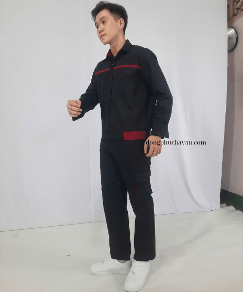 đồng phục bảo hộ công ty tay dài