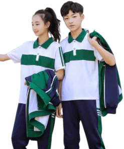 mẫu áo đồng phục tiểu học cấp 2