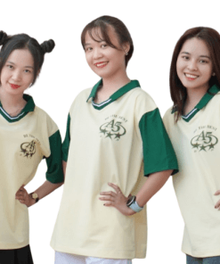 mẫu áo lớp A5 có cổ