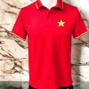 áo có cổ cờ đỏ sao vàng