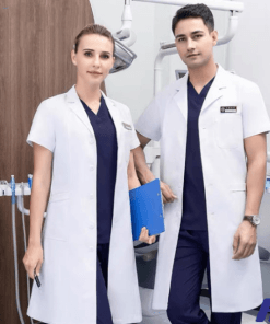 may áo đồng phục nha khoa