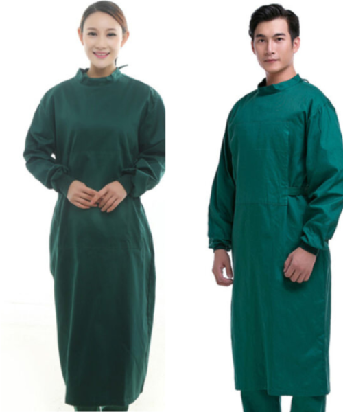 may áo đồng phục phòng mổ hà vân