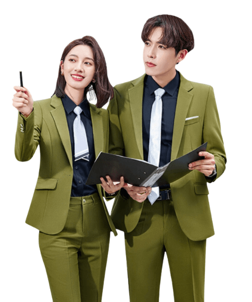 may đồng phục vest nam nử