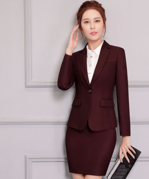 may đồng phục vest nữ đẹp