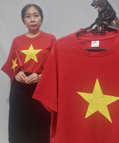 áo in logo nhôi sao