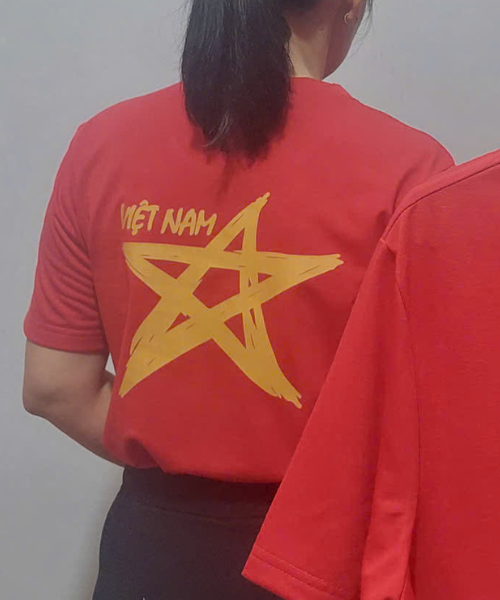 áo tôi yêu việt nam cổ tròn