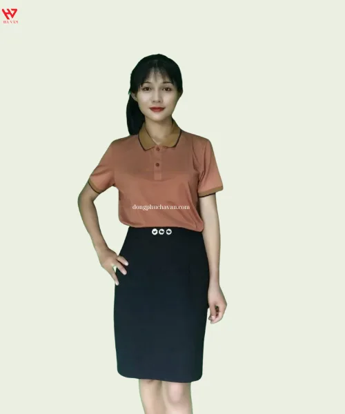 mẫu đồng phục công ty đẹp