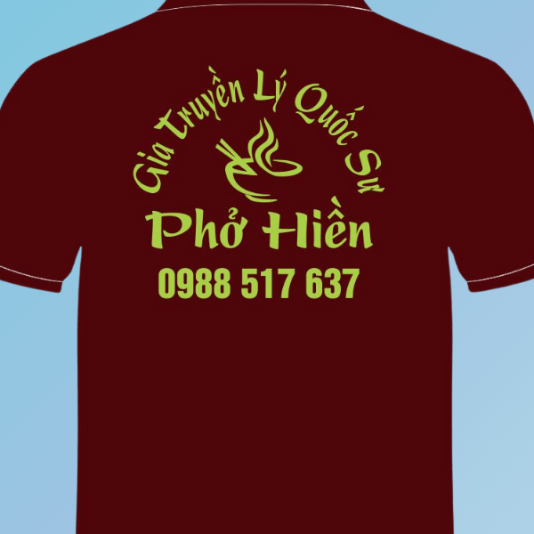 áo đồng phục quán phở gia tuyền