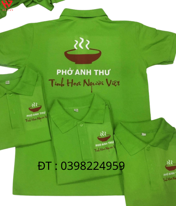 áo đồng phục quán phở nan