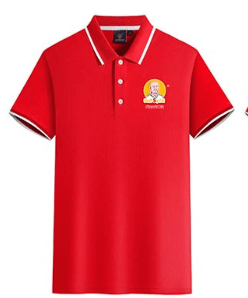 đồng phục quán phở màu đỏ