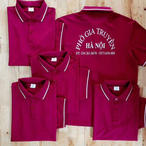 đồng phục quán phở