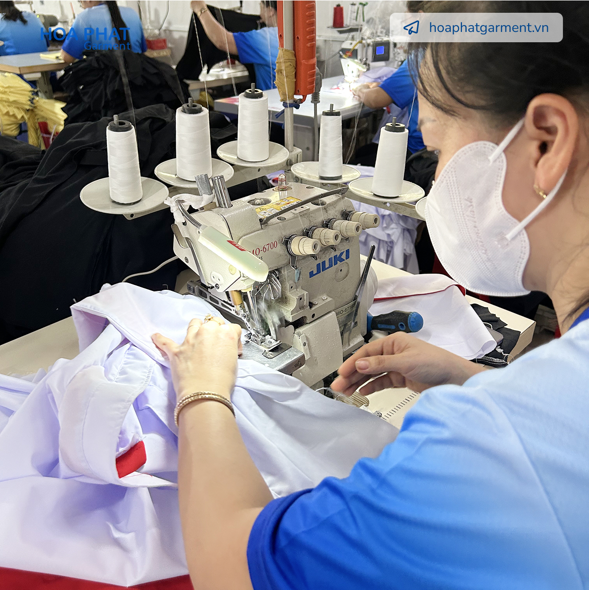 xưởng may đồng phục chất lượng