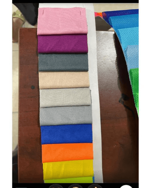 bảng màu vải mè