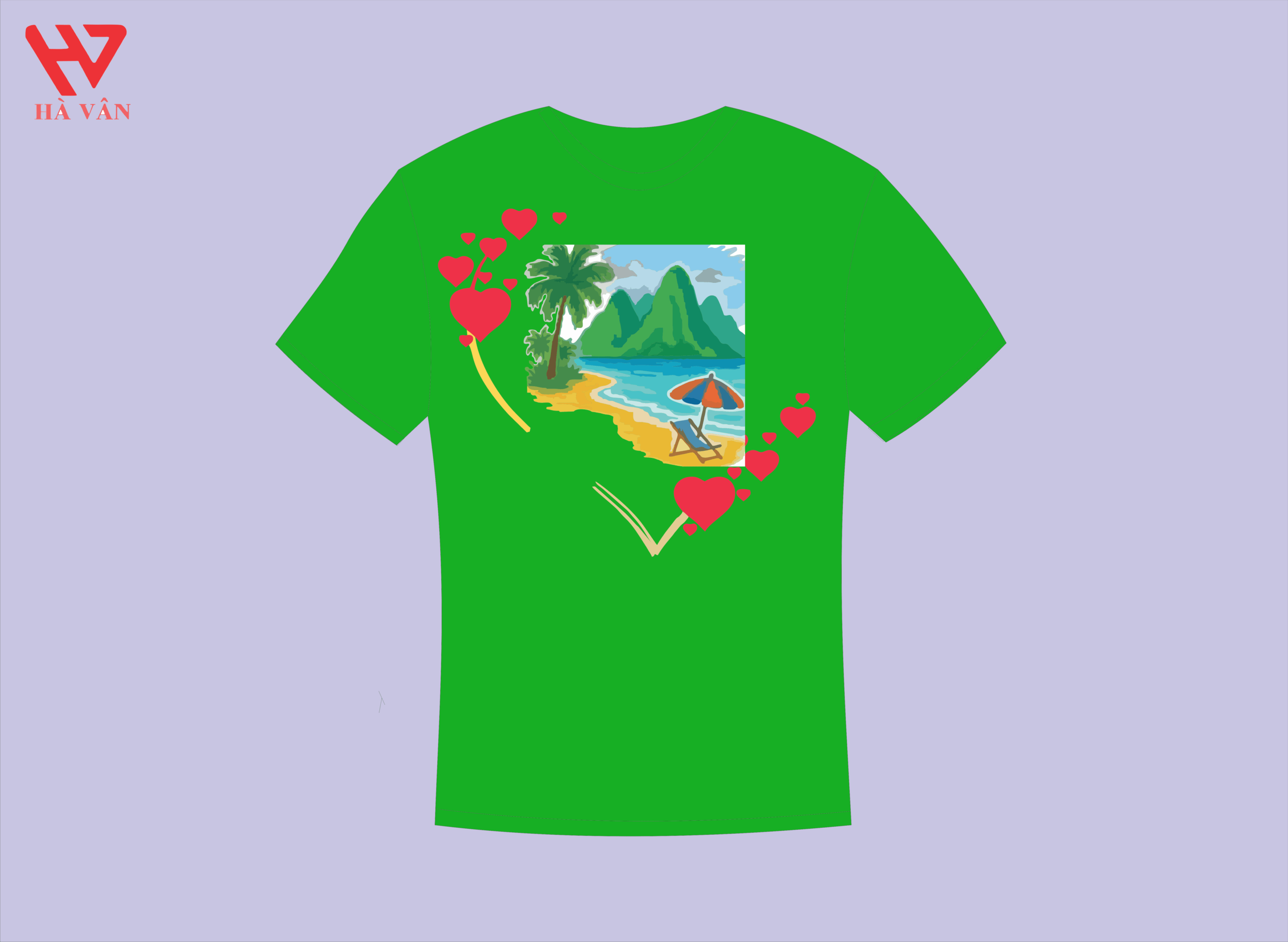 áo nhóm đi biển độc đáo