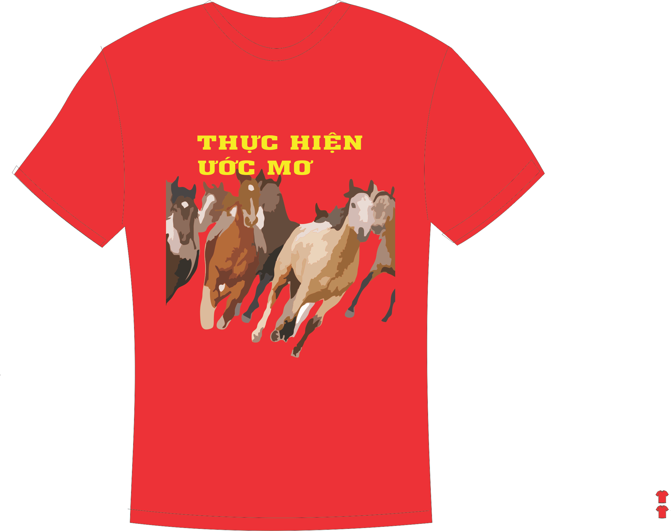 áo phông ngựa dể thuong