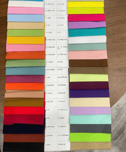 Chọn vải may áo thun đồng phục Chọn vải may áo thun đồng phục