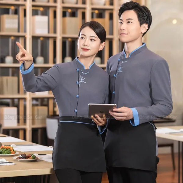 thiết kế đồng phục nhà hàng