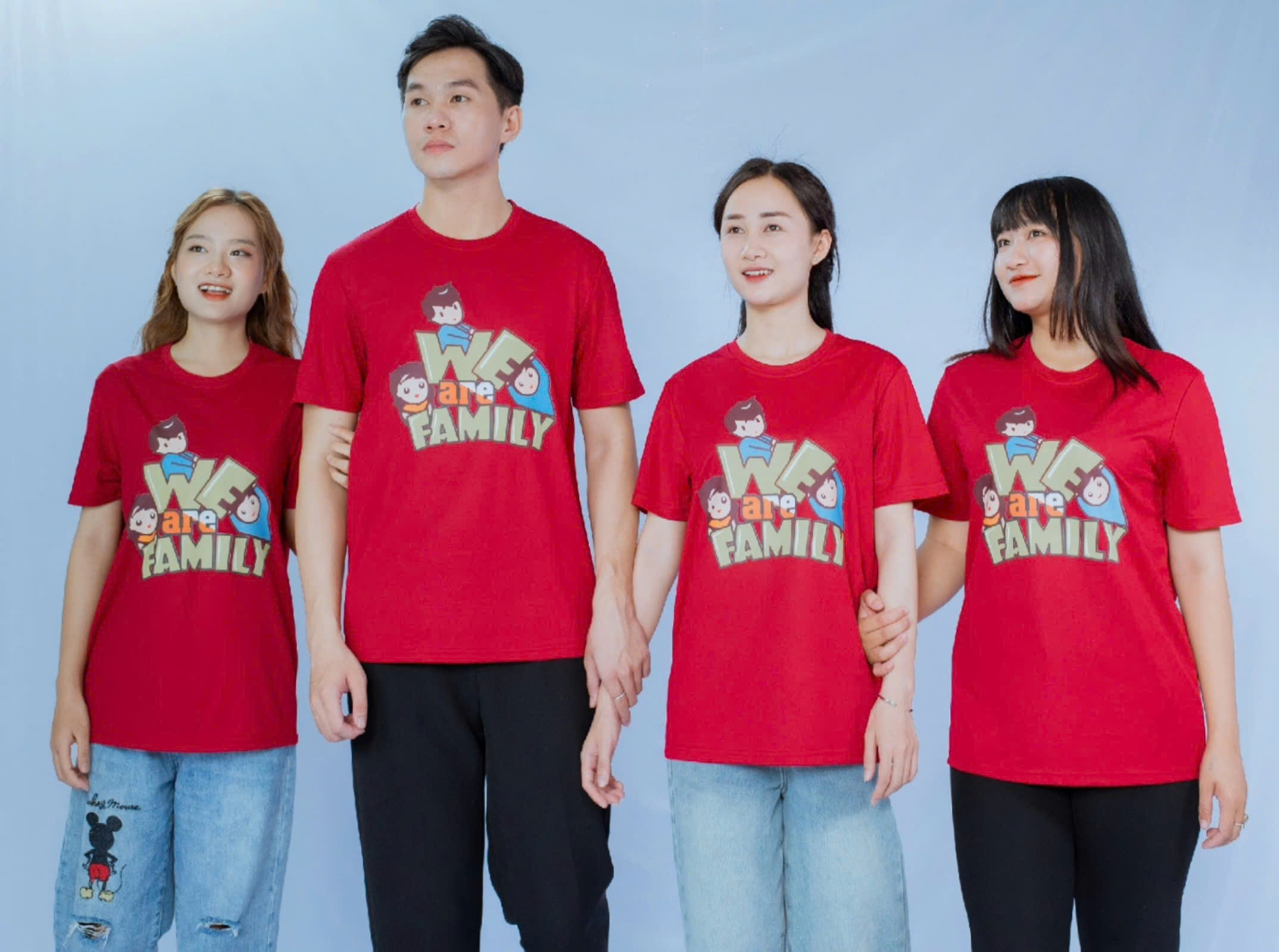 áo nhóm mẫu đẹp độc 