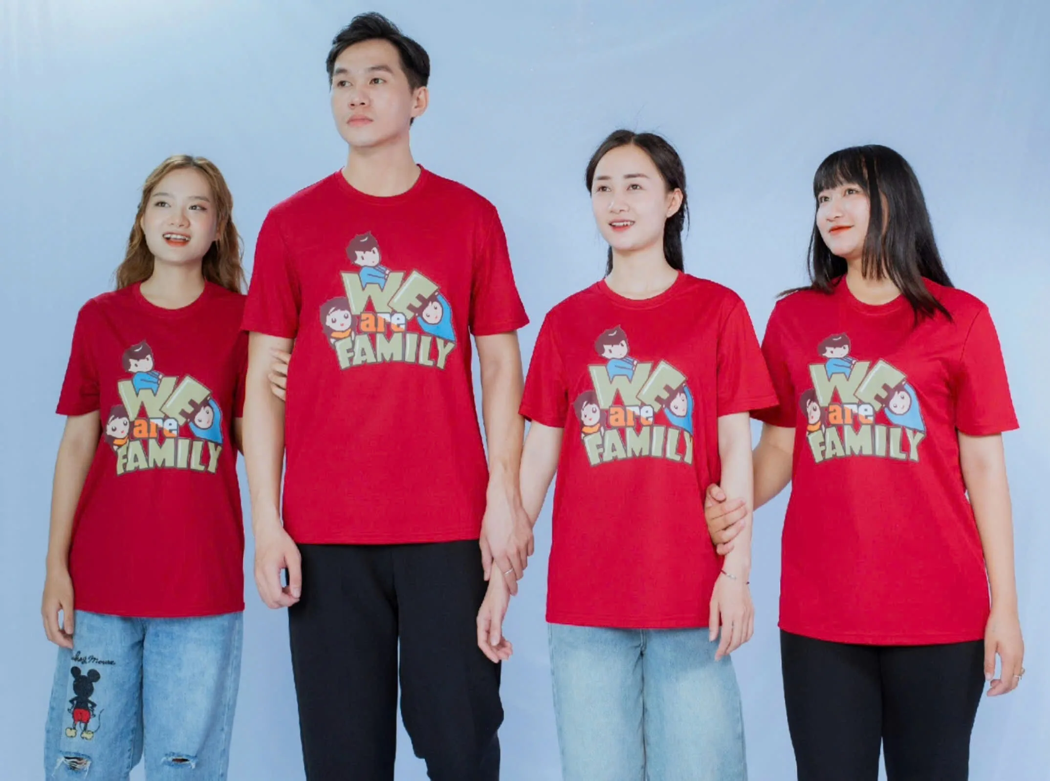 áo nhóm mẫu đẹp độc 