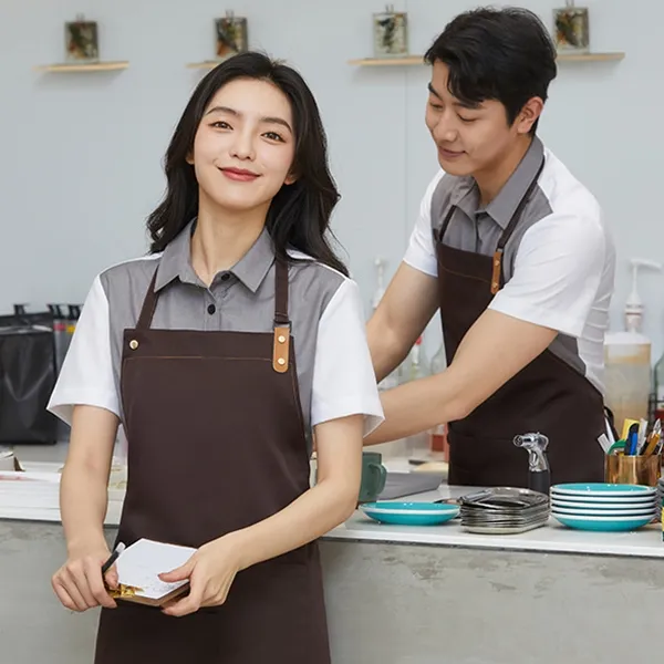 Tạp dề đồng phục quán café - Phong cách và Chất lượng